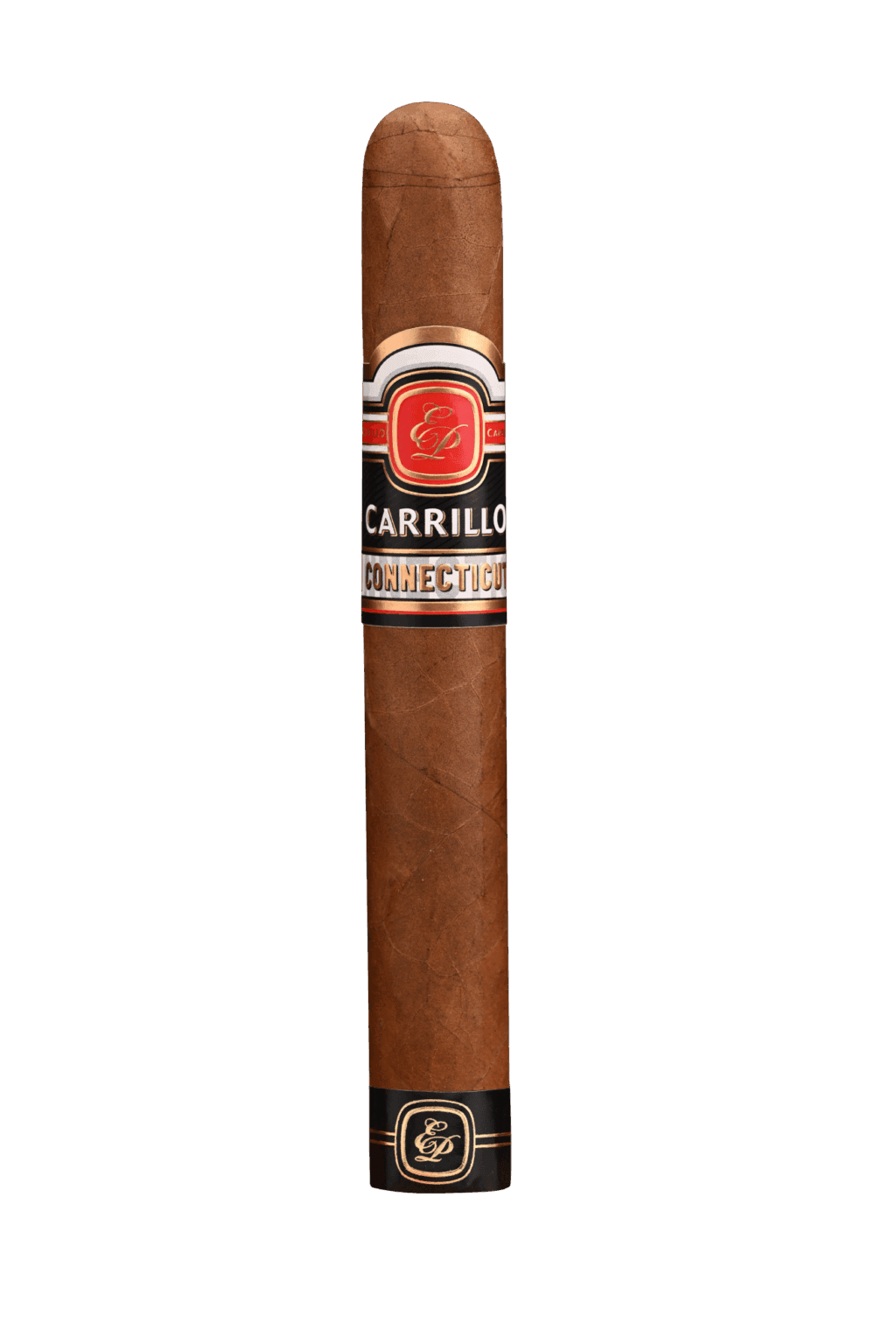 E.P. Carrillo Connecticut Toro single cigar displayed upright
