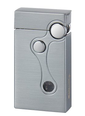 Vector Elite dual flame lighter - Chrome Satin