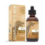 Charlotte's Web CBD Oil for Dogs 510 mg bottle with natural flavor, designed to support pet wellness and calm.