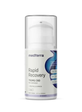 Medterra rapid Recovery cooling cream - 750 mg