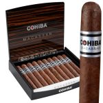 Cohiba Macassar premium cigar with dark Ecuadorian Habano Oscuro wrapper
