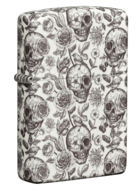 Floral skulls lighter