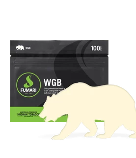 Fumari - white gummy bear, 100 g