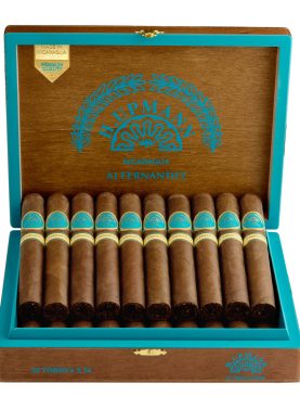 Open box of H. Upmann by AJ Fernandez cigars