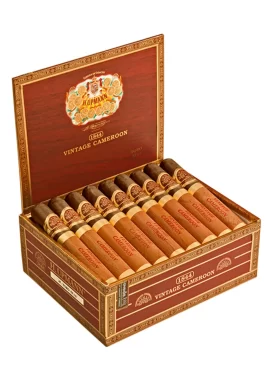 Open box of H. Upmann Vintage Cameroon cigars