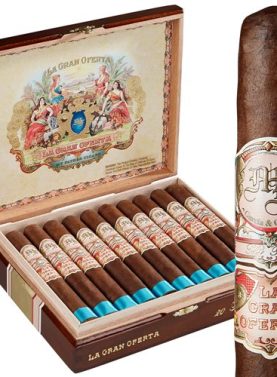 My Father La Gran Oferta cigar in front of open box