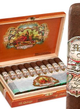 My Father La Opulencia cigar in front of open box