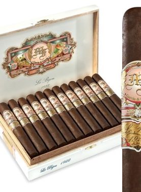 Single My Father Le Bijou 1922 cigar with open box in background