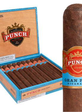 Punch Gran puro Nicaragua - Double Corona 7 1/4x 45, Box