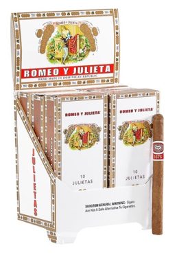 Romeo y Julietta 1875 - Julietas 4 7/8x28, Box