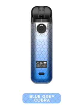 SMOK NOVO 4 25W Starter Kit - Blue Grey Cobra