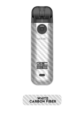 SMOK NOVO 4 25W Starter Kit - White Carbon Fiber