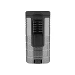 Xikar Tactical Triple Jet Lighter - Gunmetal&black