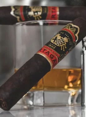 Partagas Black Label - Crystal glass tube 5.5x50, Pack of 5