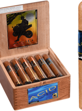 Acid cigars by Drew Estate - 1400cc glass tube 5x54, Pack of 5