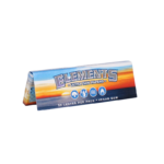 Elements 1 1/4 Rolling Paper pack standing upright with a few sheets pulled out