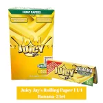 Juicy Jay's Paper 1 1/4-24ct - Banana