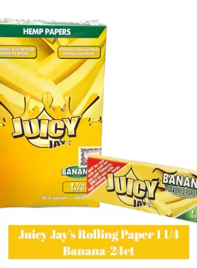 Juicy Jay's Paper 1 1/4-24ct - Banana