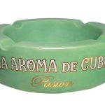 La aroma de Cuba ceramic Ashtray - Pasion ceramic Mint