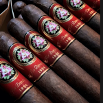 La Flor Dominicana 1994 20th Anniversary Mambo cigar with a rich brown wrapper, detailed band, and luxurious finish