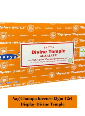 Nag Champa 15gm Display - Divine Temple