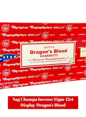Nag Champa 15gm Display - Dragon’s Blood