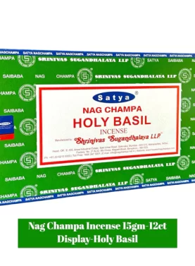Nag Champa 15gm Display - Holy Basil