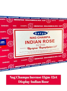 Nag Champa 15gm Display - Indian rose