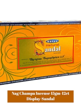 Nag Champa 15gm Display - Sandal