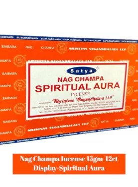 Nag Champa 15gm Display - Spiritual Aura
