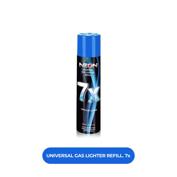 Single can of Neon Butane 7X 300ml.