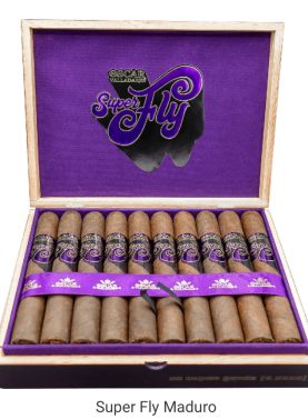 Oscar Valladares - Superfly Toro Maduro 6x54, box