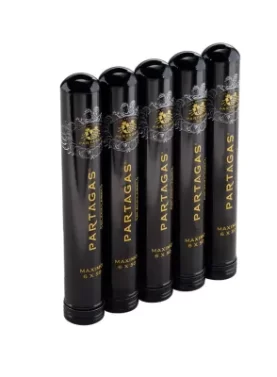 Partagas Black Label - Maximo tube 6x50, Pack of 5