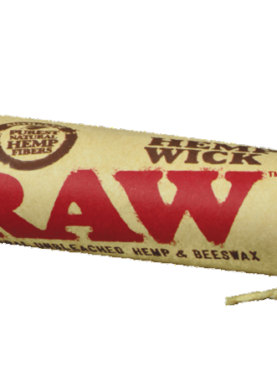 RAW Hemp Wick 20FT Roll – natural hemp wick in eco-friendly packaging