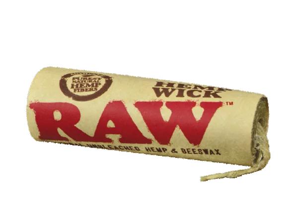 RAW Hemp Wick 20FT Roll – natural hemp wick in eco-friendly packaging