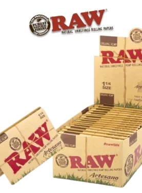 Raw Organic Papers Artesano 1 1/4-15ct