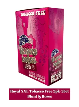 Royal XXL Hemp Blunt Wraps 2pk- 25ct - Blunts&Roses