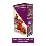 Royal XXL Hemp Blunt Wraps 2pk- 25ct - Purple Haze