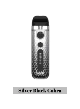 Smok Novo 5 Starter Kit by Smok - Silver Black Cobra
