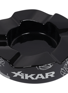 Ceramic Ashtray Wave - Black&white