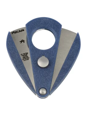 XIKAR Xi2 cigar cutter with stainless steel blades and ergonomic design.