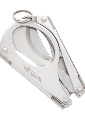 XIKAR® MTX Multi-tool Cigar Scissor Cutter - Chrome silver