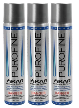 XIKAR® Premium Butane 100ml, 3-pack for lighters