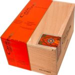 Sealed box of Cain Daytona cigars, representing smooth and refined medium-bodied blends.