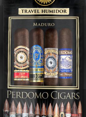 Perdomo fresh-humidity pack - Maduro 6x52 epicure, Humidified bag of 4 Cigars