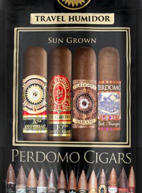 Perdomo fresh-humidity pack - Sungrown 6x52 Epicure, Humidified bag of 4 Cigars