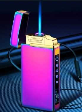 Rami’s double arc-Torch usb lighter - purple