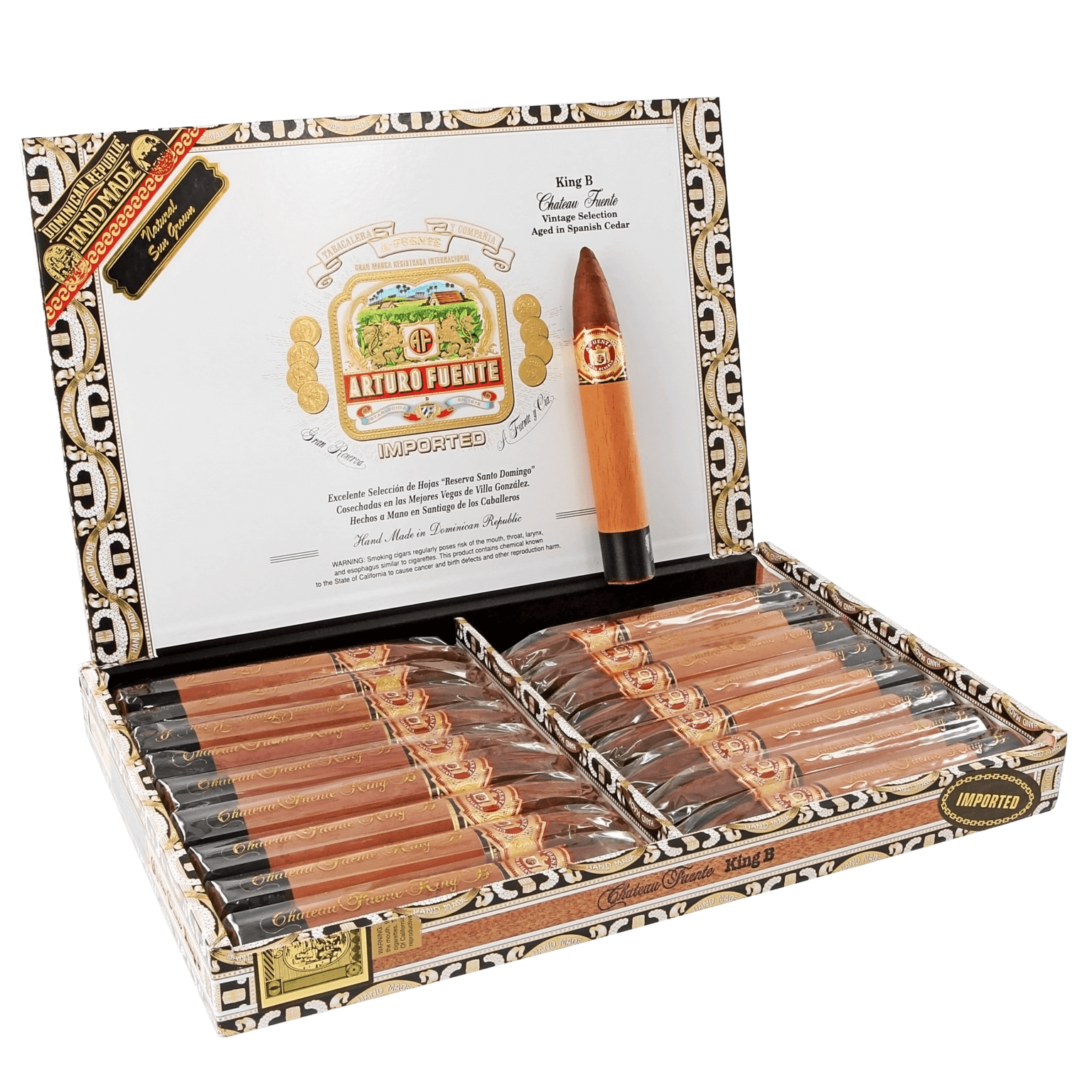 Arturo Fuente Chateau Fuente King B Sungrown