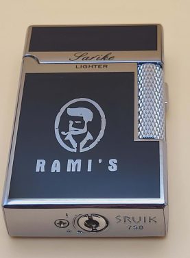 Rami’s Steel Voice Dual Flame Soft Torch Jet Vintage Cigar - Silver