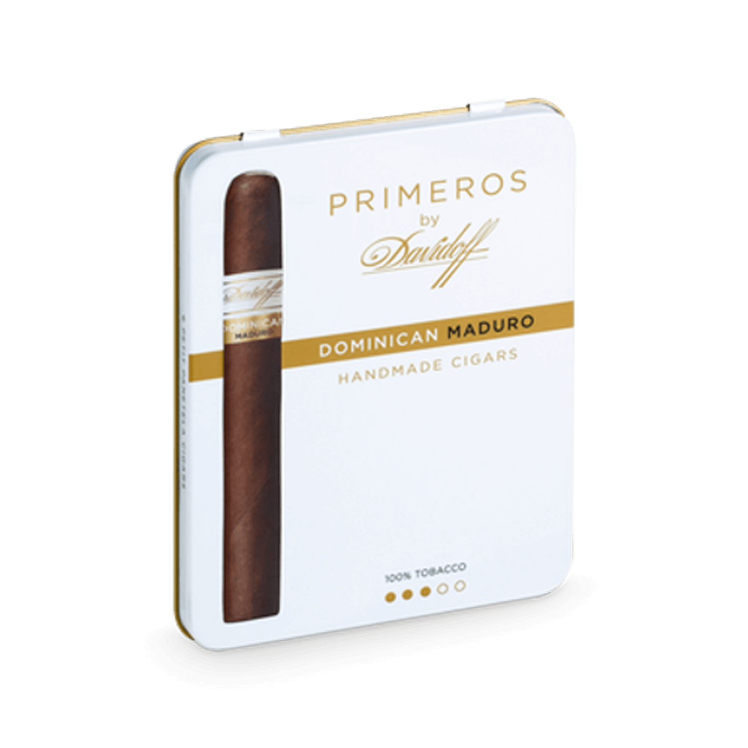 Davidoff Primeros Dominican Maduro 6-cigar pack with dark elegant packaging